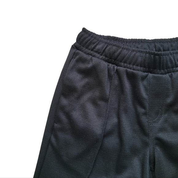 Boys' Pull On Pintuck Stretchy Black Pants - Cat & Jack Elastic Waist - Picture 6 of 6